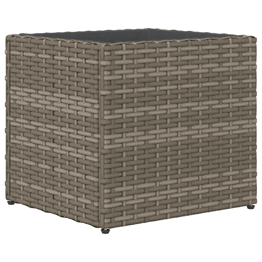 Fioriere da Giardino 2 pz Grigie 36x30x32 cm in Polyrattan 3210533