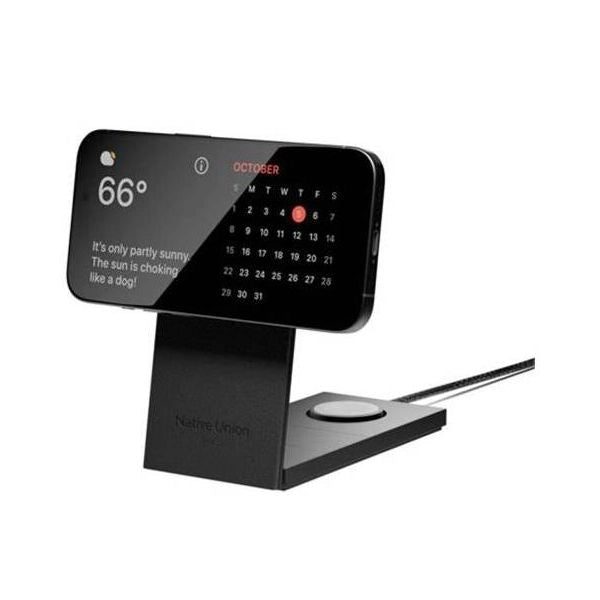 Base wireless 15w iphone/airpods apple watch rise 3-in 1 qi2  nero - RS-3IN1-BLK