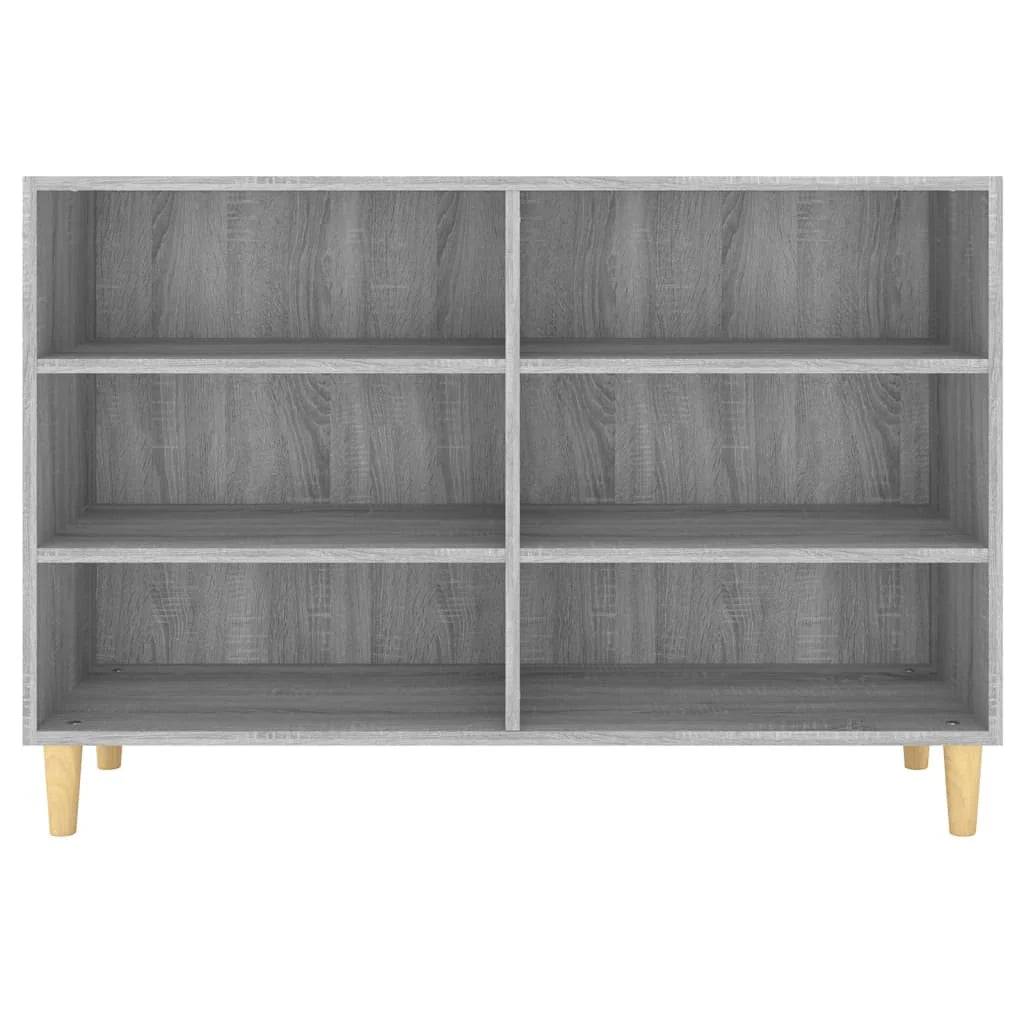 Buffet credenza cassettiera armadio mobile contenitore organizer cucina soggiorno salotto Sonoma 103,5 x 35 x 70 cm legno ingegnerizzato grigio 02_0036275