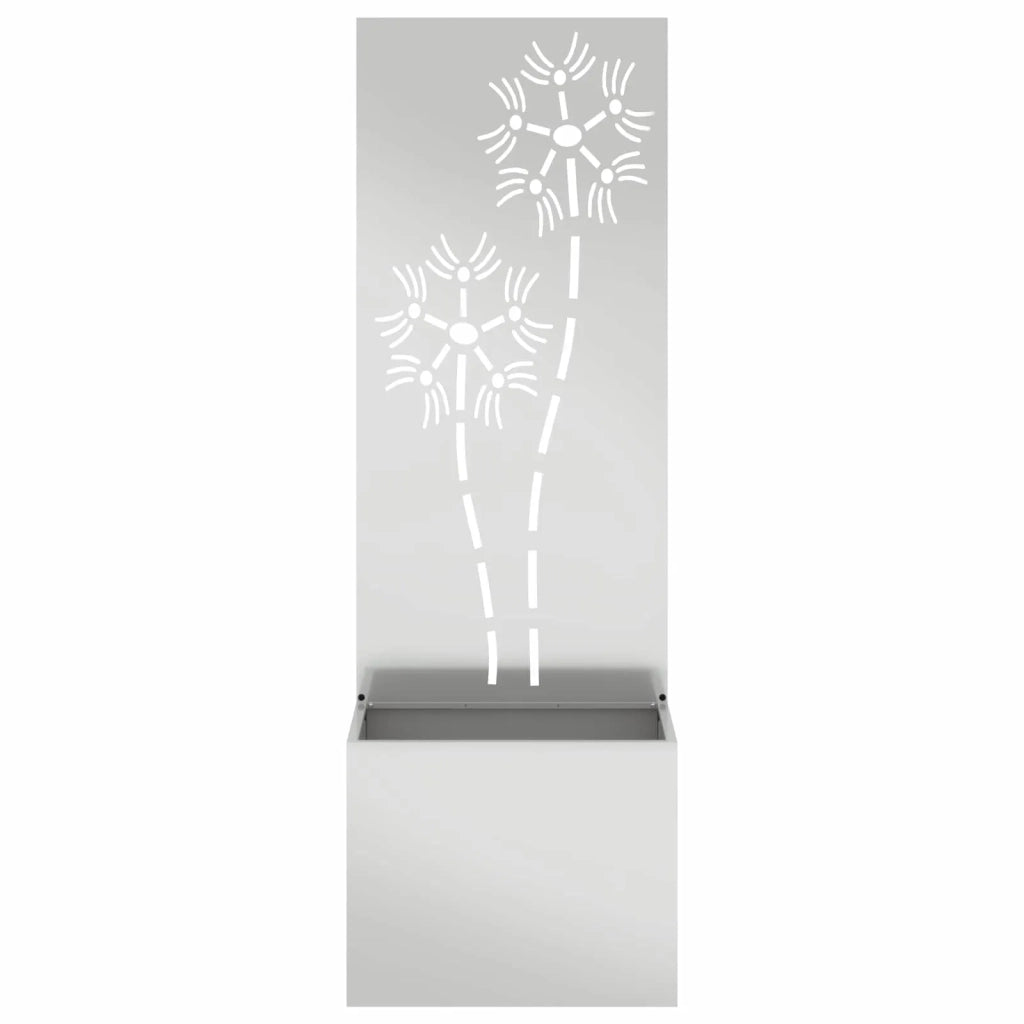 Schermo per privacy in giardino Argento 50 x 32 x 150 cm 876439