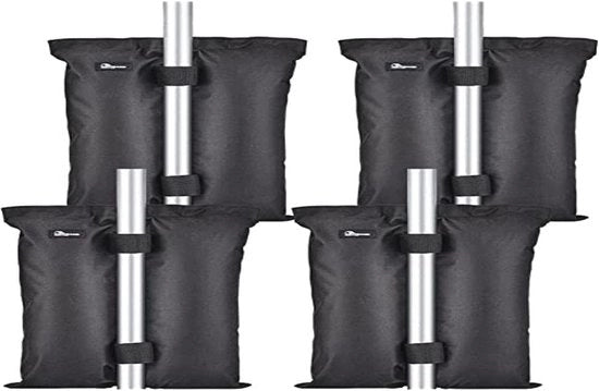 Set di Pesi per Pavilione da 4 - Borse di Sabbia Pesi per Tenda da Campeggio, Ombrellone e Parasole