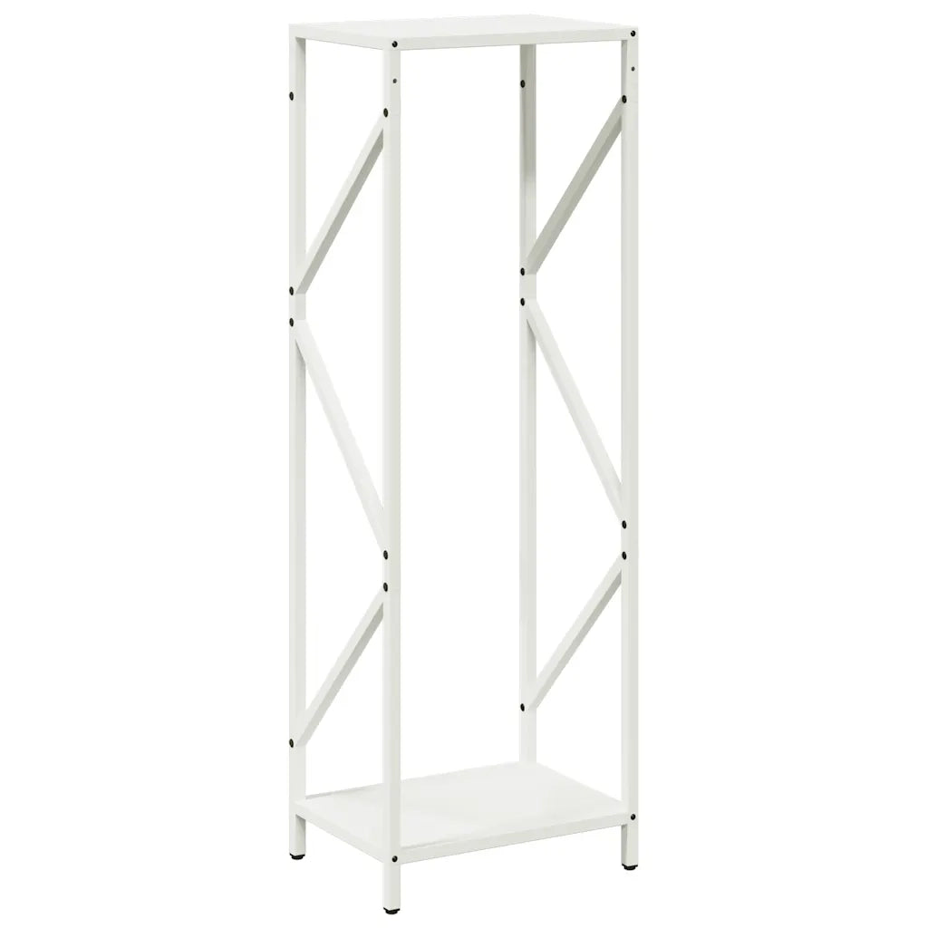 Rastrelliera per Legna da Ardere Bianca 34x25x100 cm CFW7999131