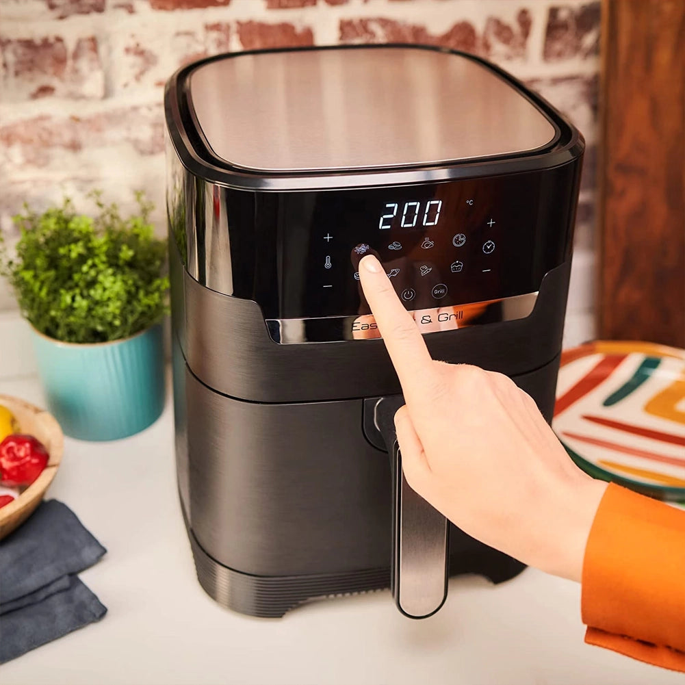 Friggitrice ad Aria 4,6L Easy Fry & Grill con 8 Programmi Temperatura Regolabile