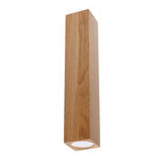 Spot soffitto BAMBU Pure Lume rovere scuro 30cm GU10