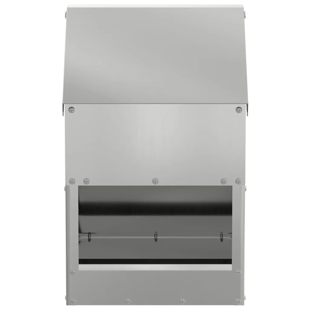 Feeder per pollo Argento 21 x 16 x 33 cm Acciaio zincato 874665