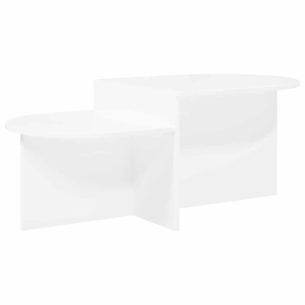 Tavolino da salotto Bianco 100 x 50 x 40 cm 8001046