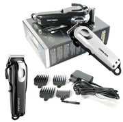 TAGLIA CAPELLI ELETTRICO RASOIO REGOLA BARBA RICARICABILE 4 PETTINI GM805
