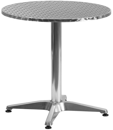 TAVOLO ALLUMINIO BAR TONDO DIAM. 60CM