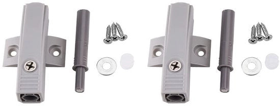 Sistemi di Chiusura Soft Close - Meccanismo di Chiusura Silenziosa - Materiale POM - Antiscivolo - 2 Pezzi - 7,7x4,6cm - Chiusura Silenziosa - Dampened Closure Systems