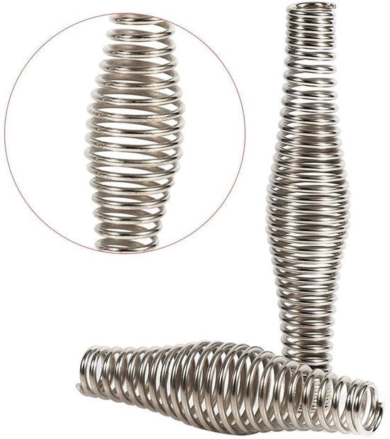 Maniglia per Fornello in Acciaio Inossidabile - Accessori per BBQ - Accessori per Griglia - Ergonomico - Cassetta a Legna/Rocchetta - Dimensioni 4.3"/5.5" - Maniglia per Fornello