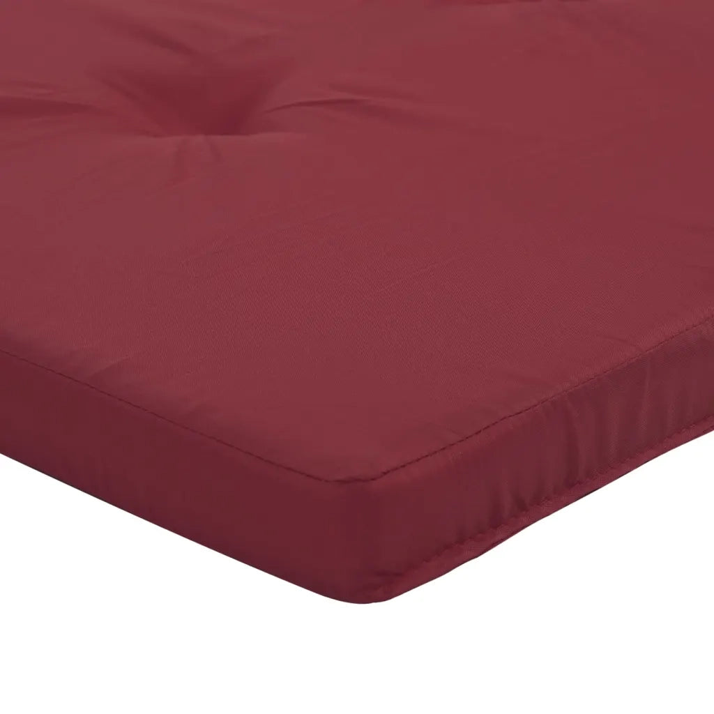 Cuscini per Sedia Adirondack 2 pz Rosso Vino in Tessuto Oxford 361839