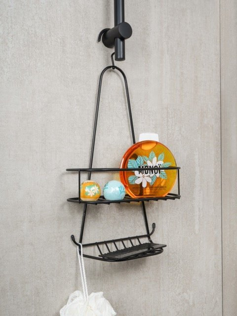 RIPIANO PER DOCCIA CON GANCIO APPENDIBILE