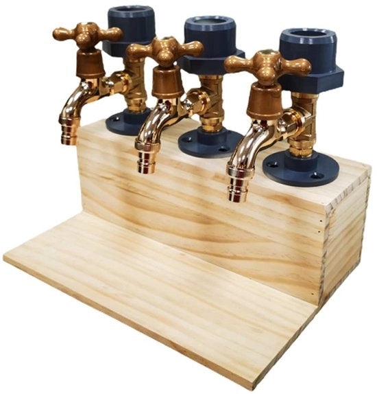 Dispensatore di Whisky in Legno - Decorazione Unica per la Casa - Ideale per Feste e Cene - Regalo Perfetto per il Papà