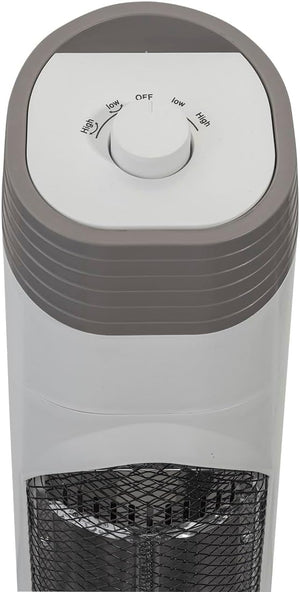 Bimar HR318 Stufetta Elettrica a Basso Consumo, Stufa Radiante in Fibra di Carbonio a Bassa Intensità Luminosa per Ambienti Interni