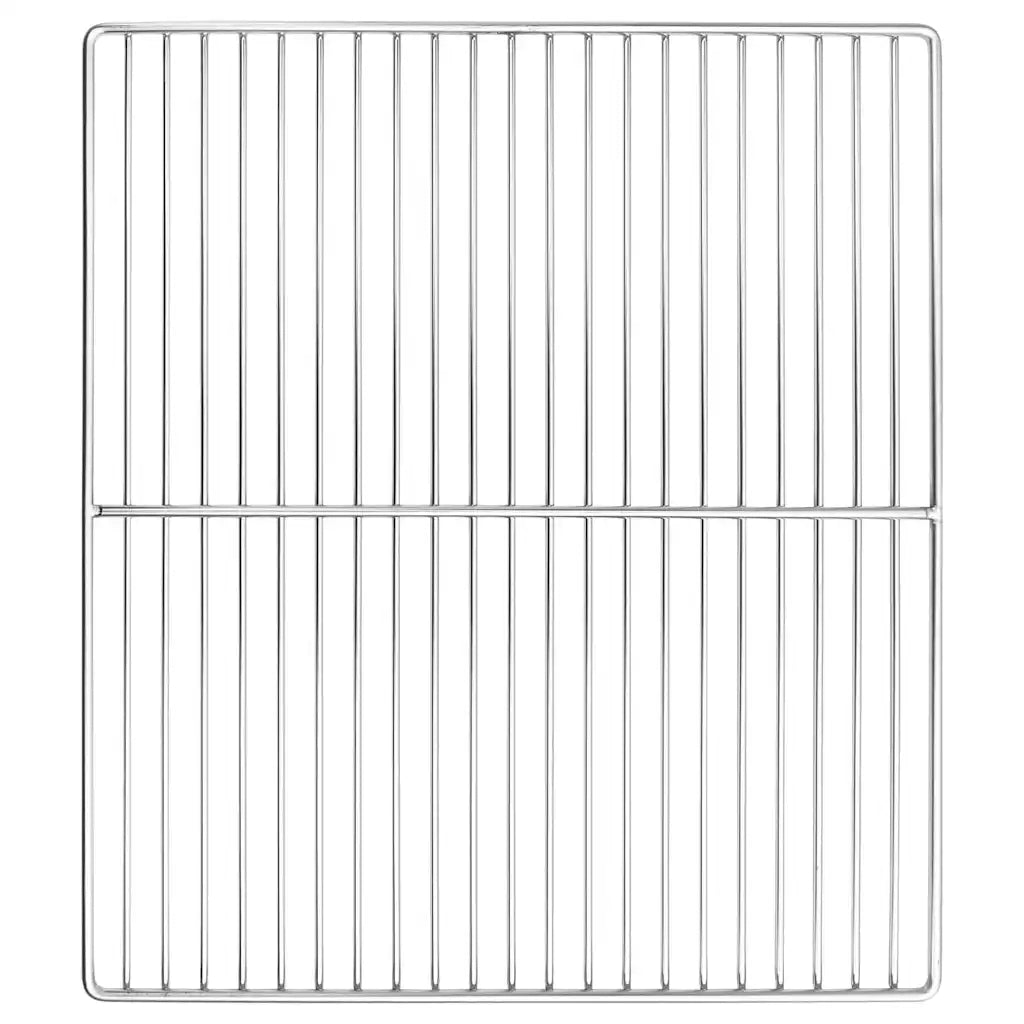 Griglia Argento 45 x 40 cm Acciaio inossidabile CFW7867136