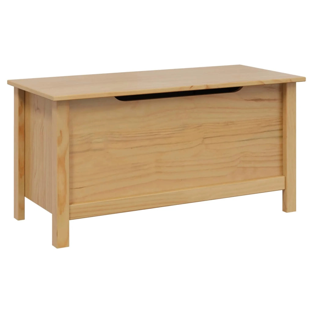 Scatola di Stoccaggio HILL Marrone miele 90 x 40 x 45 cm CFW4258357