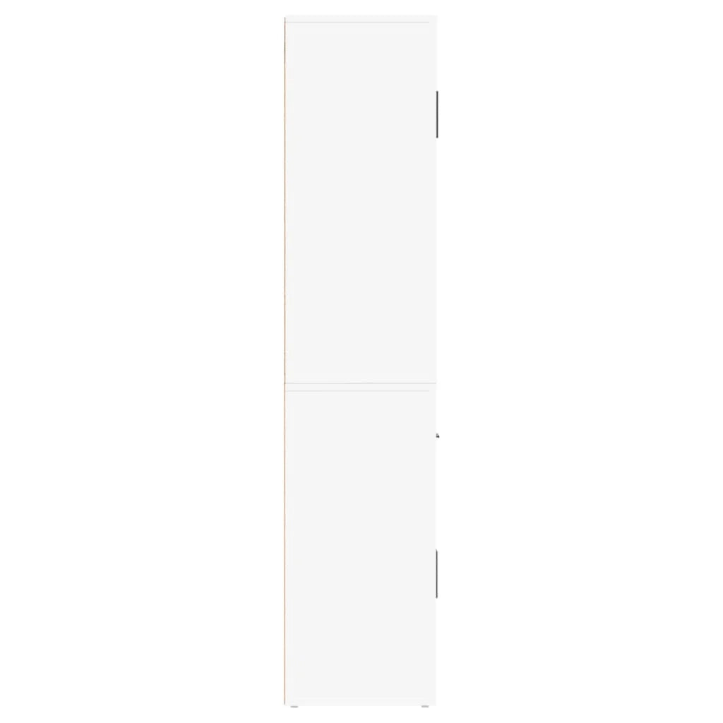 Buffet credenza cassettiera armadio mobile contenitore organizer cucina soggiorno salotto alto legno ingegnerizzato bianco 02_0032783