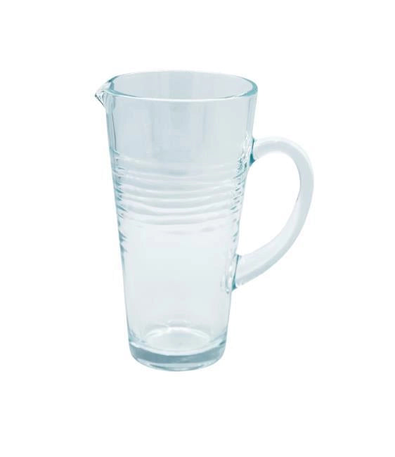 Brocca Caraffa da Tavola in Vetro Trasparente Oasi 1,20 litri