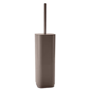 Scopino wc con ciuffo in setole d'appoggio in plastica riciclata 6334 Gedy serie SEVENTY Tortora
