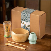 Set da Matcha per 5 persone - accessori per la cerimonia del tè giapponese in scatola di regalo
