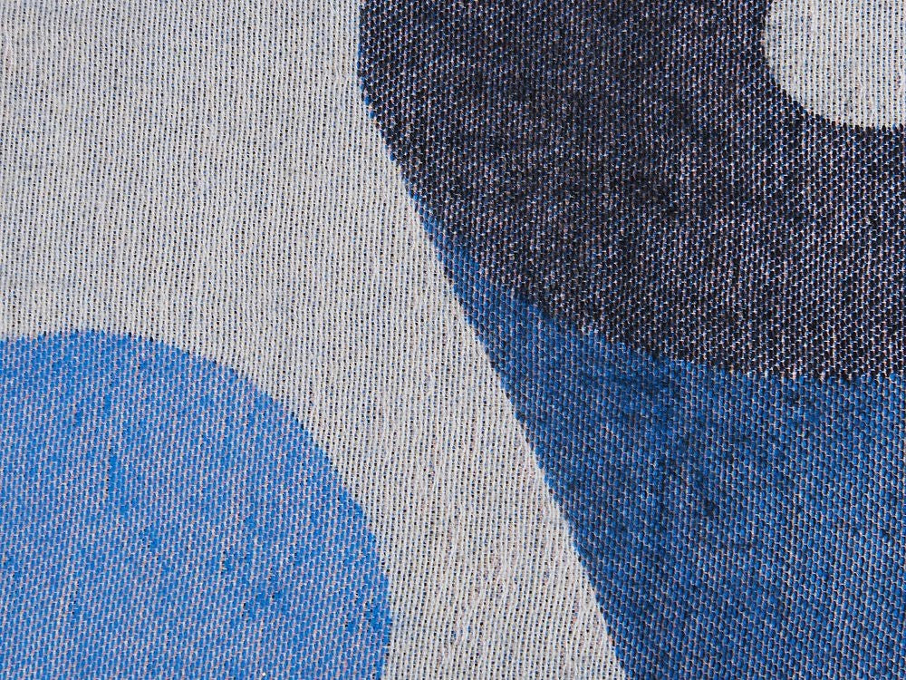 Coperta in acrilico multicolore 130 x 170 cm Trapunta in poliestere Motivo astratto Frange Soggiorno Camera da letto