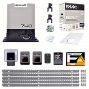Kit automazione scorrevole FAAC DELTA 2 KIT 740 500 kg + 5m cremagliera acciaio
