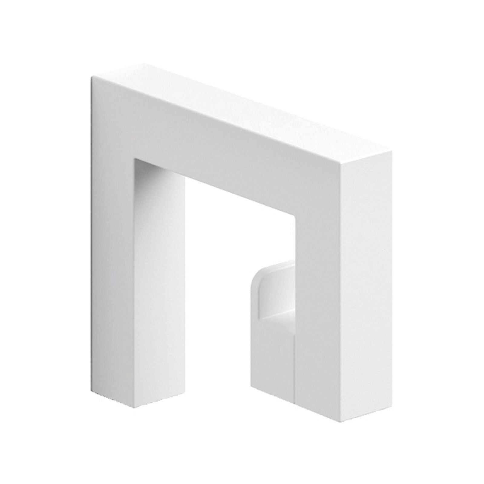 Lineabeta - Appendiabiti a G Grela in acciaio bianco