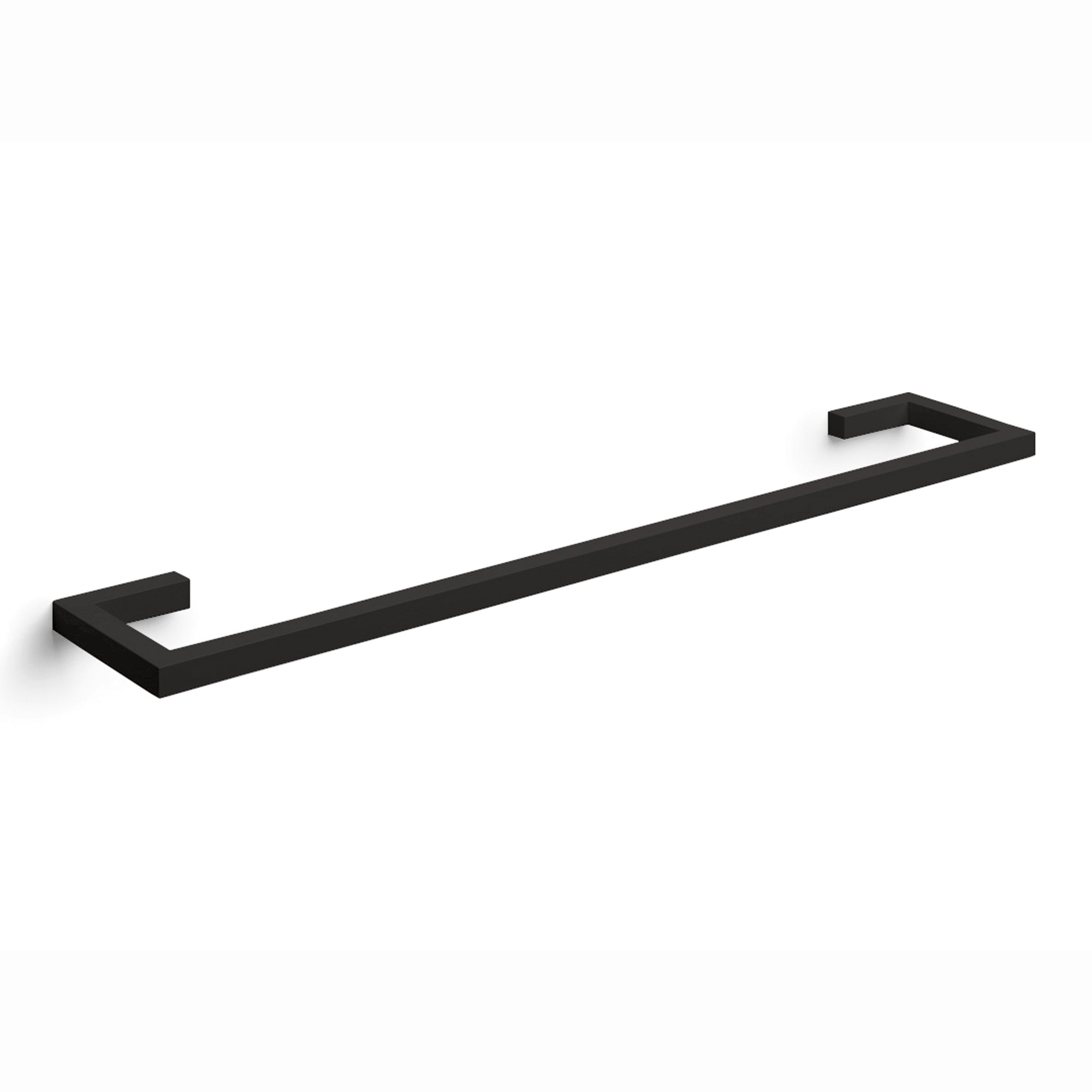 Lineabeta - Porta asciugamani Grela in acciaio nero opaco L.60 cm