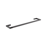 Lineabeta - Porta asciugamani Grela in acciaio nickel nero L.60 cm