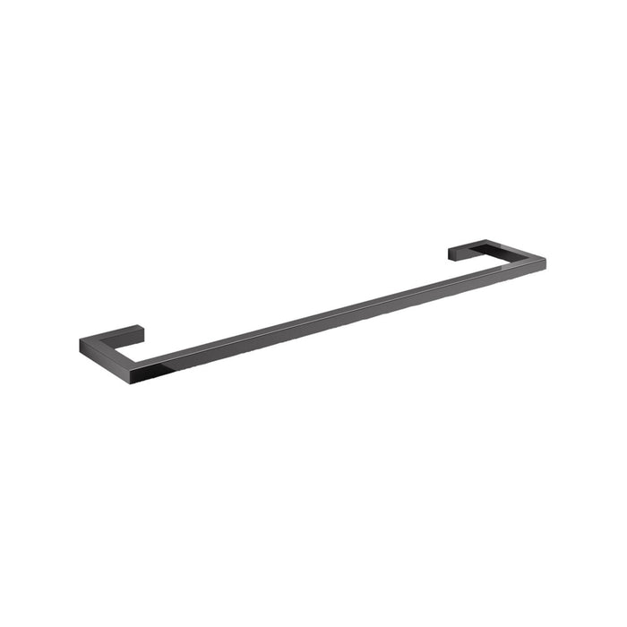 Lineabeta - Porta asciugamani Grela in acciaio nickel nero L.60 cm