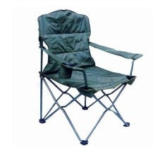 SEDIA ACCIAIO PESCA PIEGHEVOLE C/BRACCIO