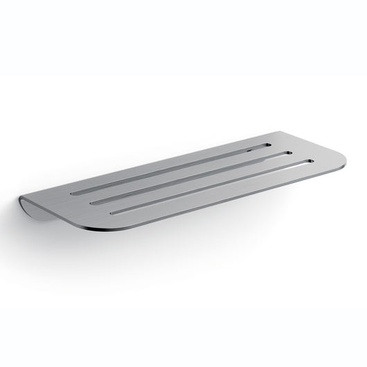 Lineabeta - Mensola doccia Roersa L.30 cm in acciaio spazzolato