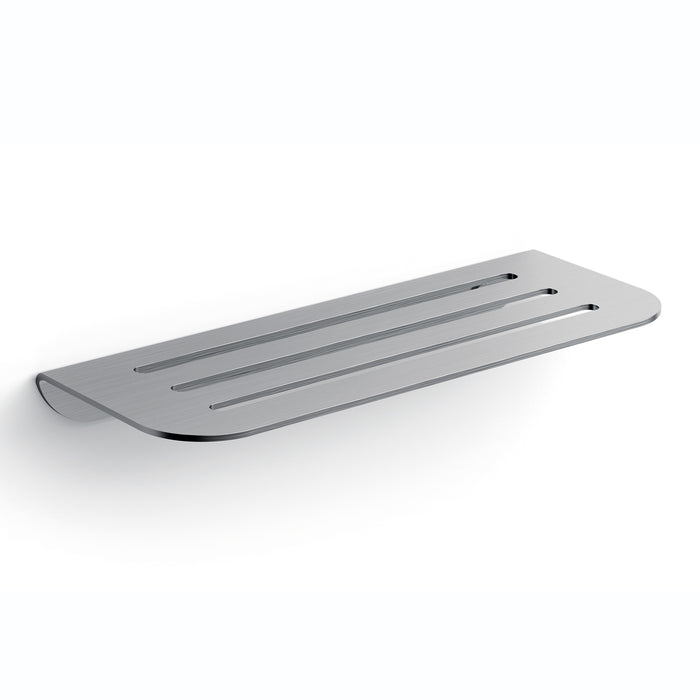 Lineabeta - Mensola doccia Roersa L.30 cm in acciaio spazzolato