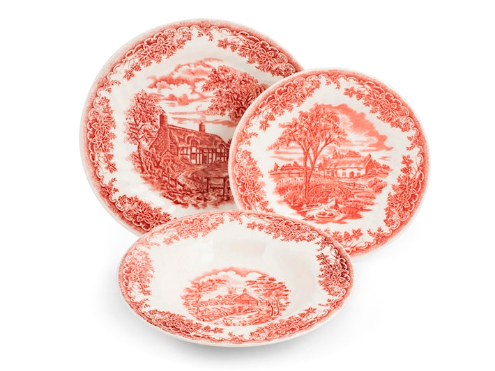 Servizio tavola 18 pezzi brookpink