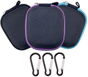 Organizzatore per oli essenziali - 3 pezzi - Tas per organizzare oli essenziali - Adatto per 6 flaconi - Con chiodo a coda di rondine - Materiali di alta qualità nylon - Design elegante