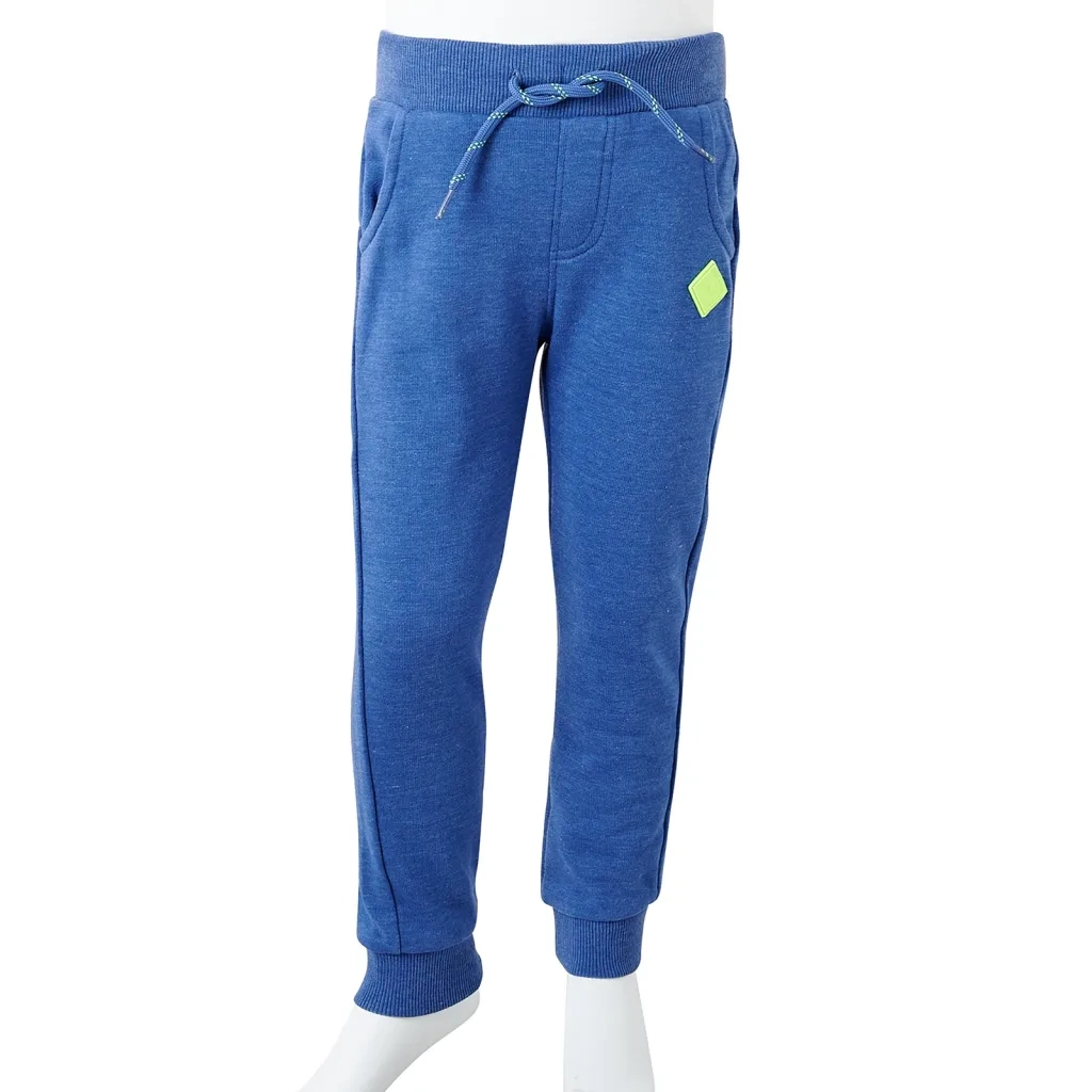 Pantaloni Tuta per Bambini Blu M¨¦lange 140 CFW6349470