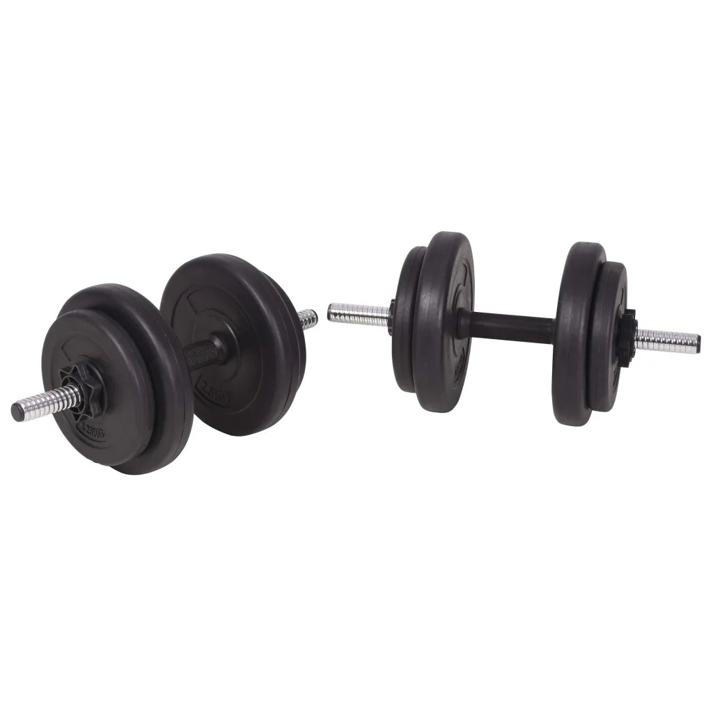 Panca Multifunzione con Bilanciere e Set di Manubri 120 kg 275378