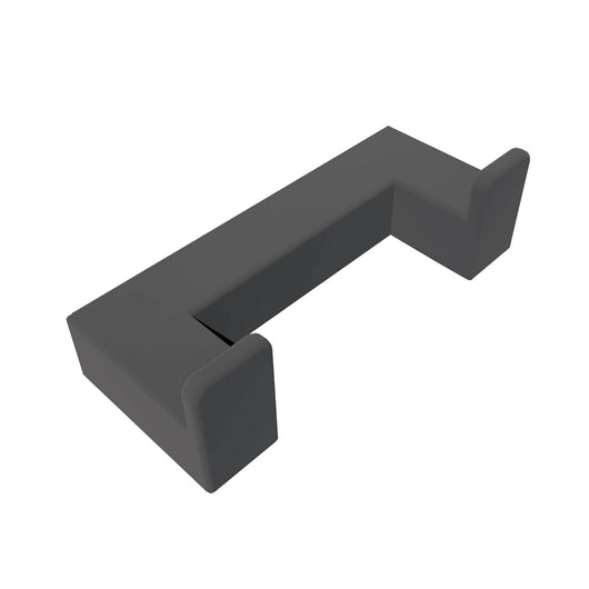 Lineabeta - Appendiabiti doppio Grela in acciaio nero