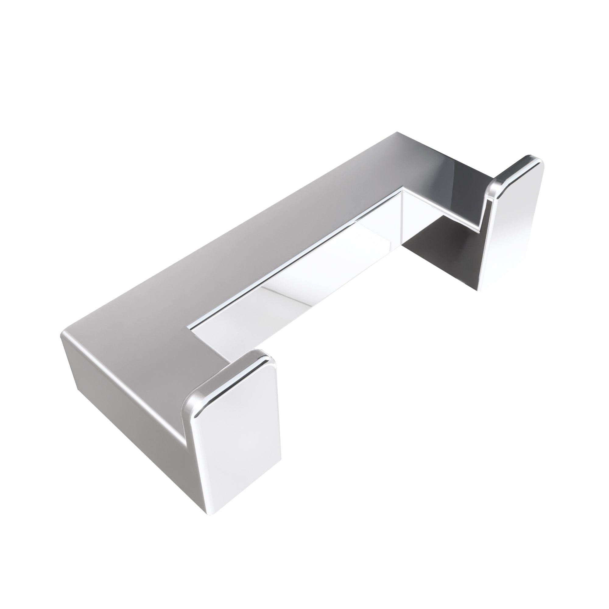 Lineabeta - Appendiabiti doppio Grela in acciaio lucido