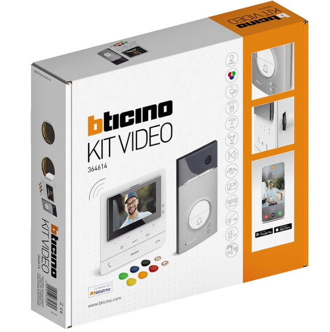 Kit connesso monofamiliare linea 3000 classe 100x tecnologia 2 fili 364614