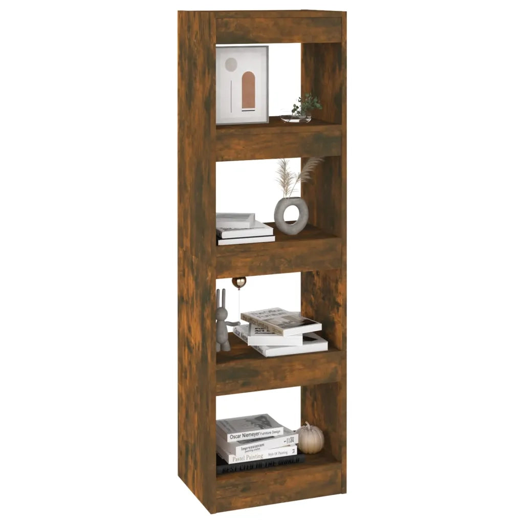 Libreria/Divisorio Rovere Fumo 40x30x135 cm 813590