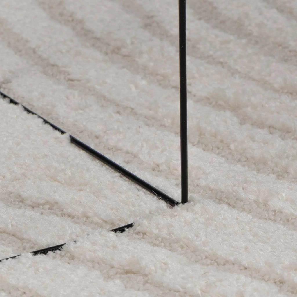 Tappeti per area GALATI Crema 280 x 200 cm Poliestere