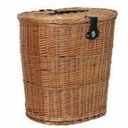 Cesto Gerla in Vimini con Coperchio e Tracolle a spalla  42 cm x 30 cm h 40