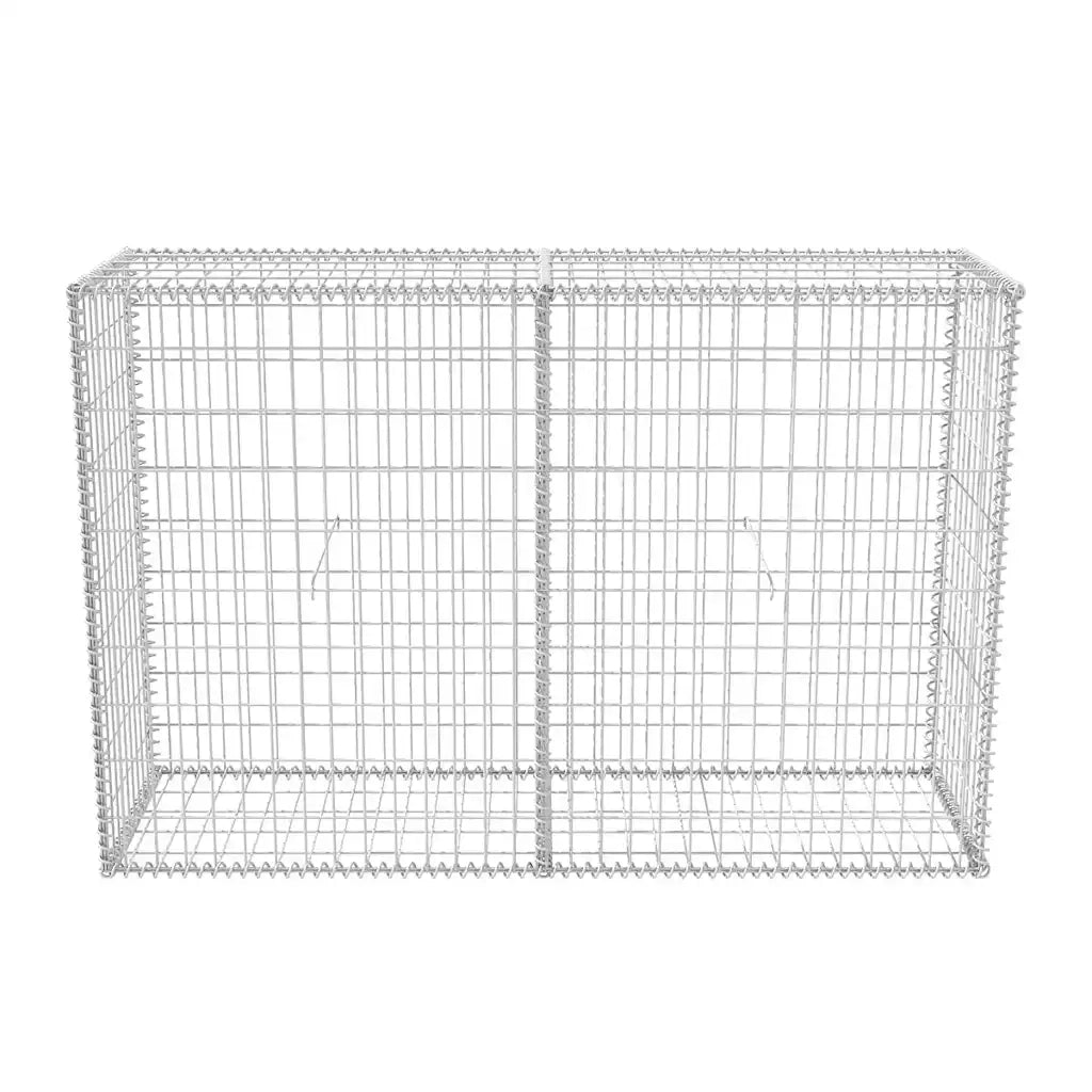 Gabbione in Rete in Acciaio Zincato 150x50x100 cm 142551