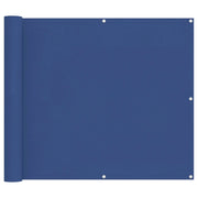 Schermo da balcone | Paravento da Balcone Blu 100 x 300 cm Tessuto Oxford