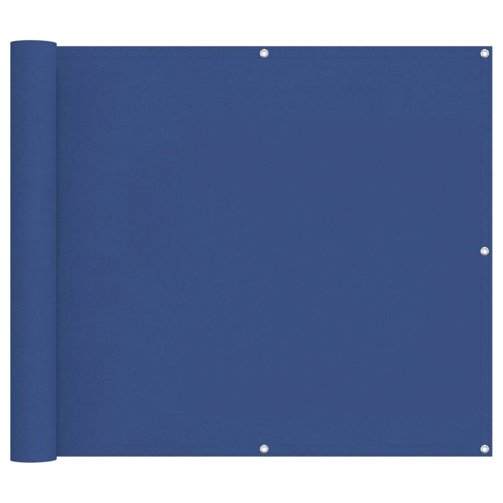 Schermo da balcone | Paravento da Balcone Blu 100 x 300 cm Tessuto Oxford