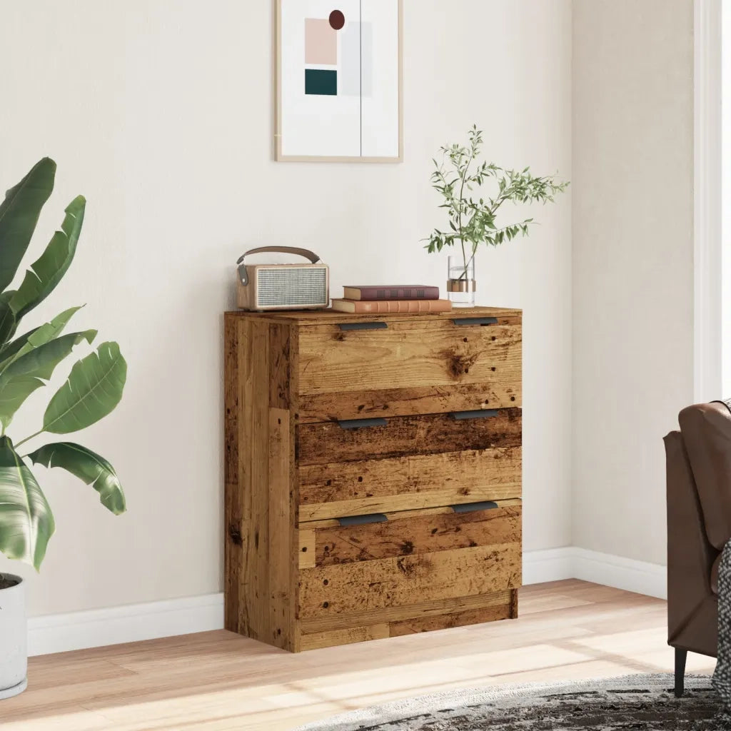 Credenza-Buffet-Armadio da cucina Legno Antico 60x30x70 cm in Truciolato 381446