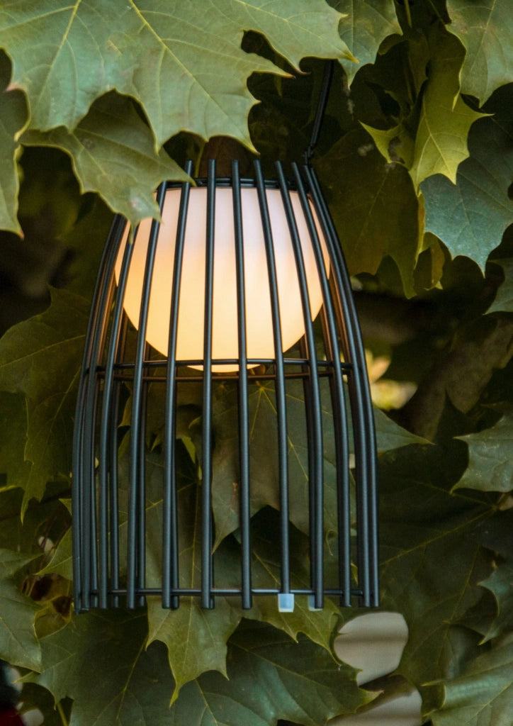 Lucide Fjara lampada da tavolo LED ricaricabile nera