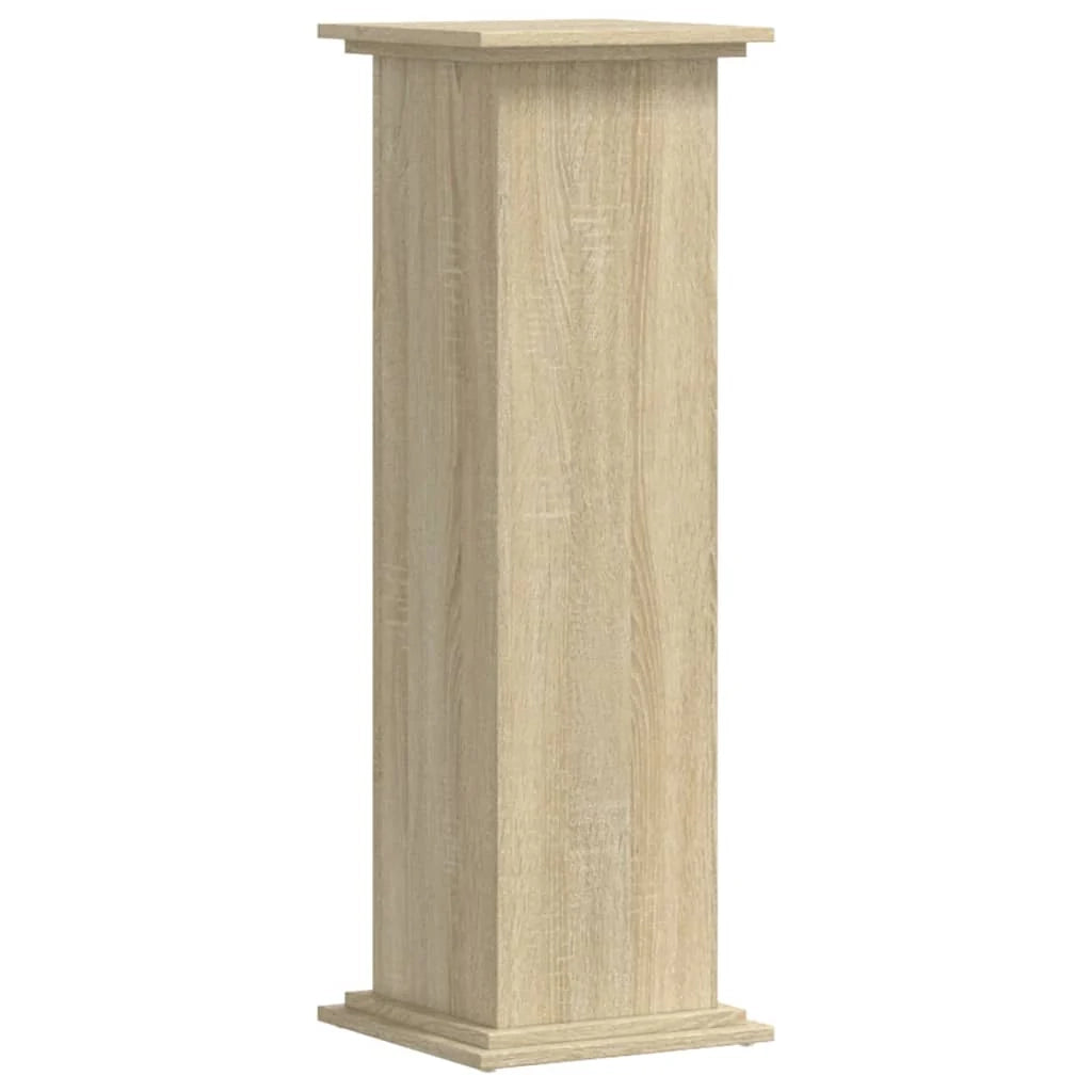 Portavasi Sonoma mobiletto per fiori 33 x 33 x 100 cm legno ingegnerizzato marrone 02_0045177