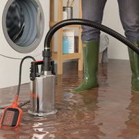 Pompa Immersione per Acque Chiare Black+Decker BXUP750XCE  (750 W, Portata  max. 11000 l/h, Prevalenza massima 8.5 m)